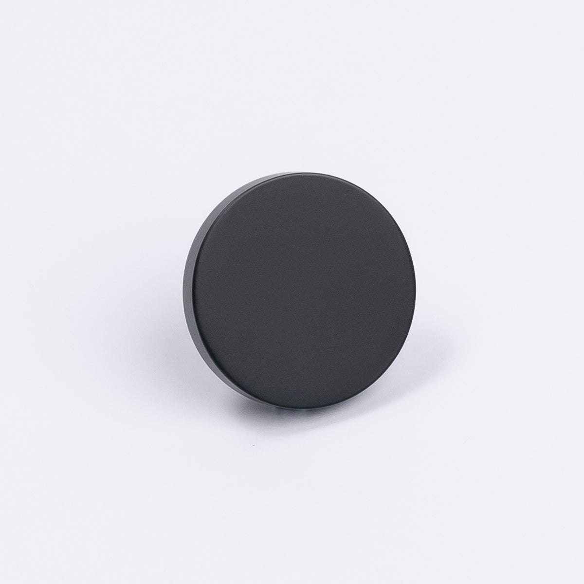Matt Black Round Profile Cabinet Knob - Olivia - Manovella