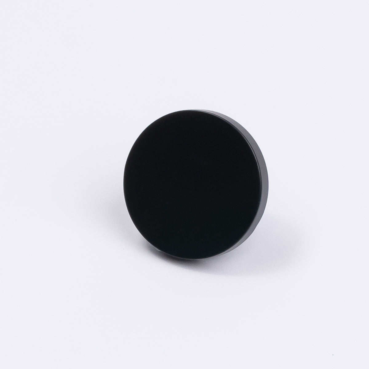 Matt Black Round Profile Cabinet Knob - Olivia - Manovella