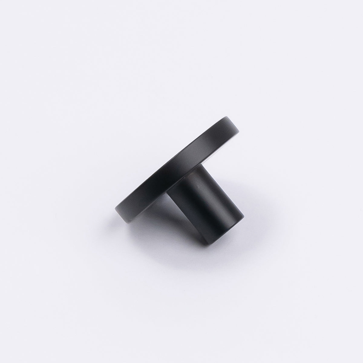 Matt Black Round Profile Cabinet Knob - Olivia - Manovella