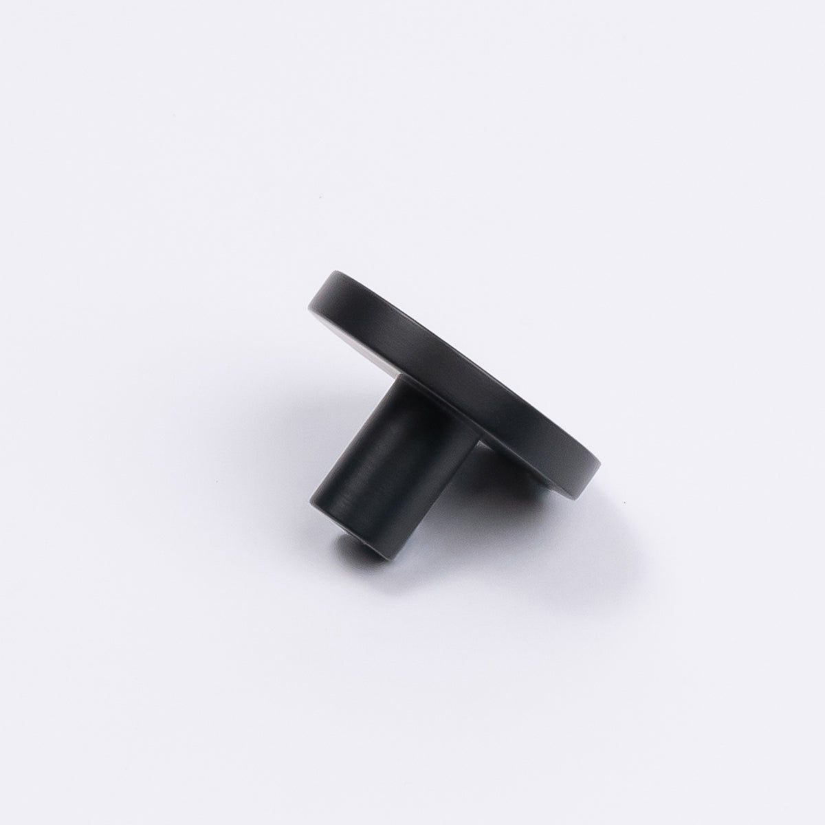 Matt Black Round Profile Cabinet Knob - Olivia - Manovella
