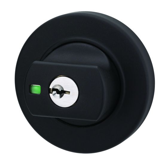 Lockwood Paradigm 005 Round Deadbolt - Matt Black