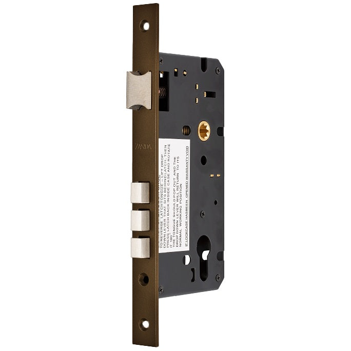 Euro Mortice Lock – Ember Bronze By Zanda