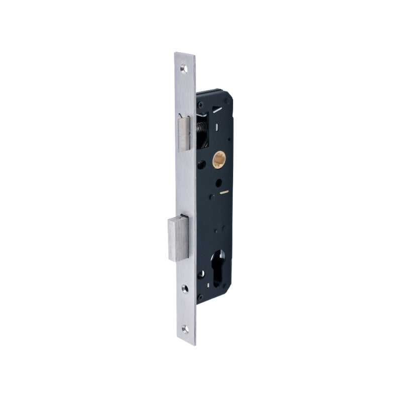Narrow 30mm Back Set Mortice Lock, Euro Profile By Zanda