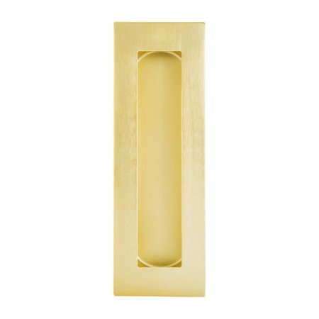 150mm Rectangular Flush Pull By Gainsborough - Entry - Point - 730FP150SB - Gainsborough