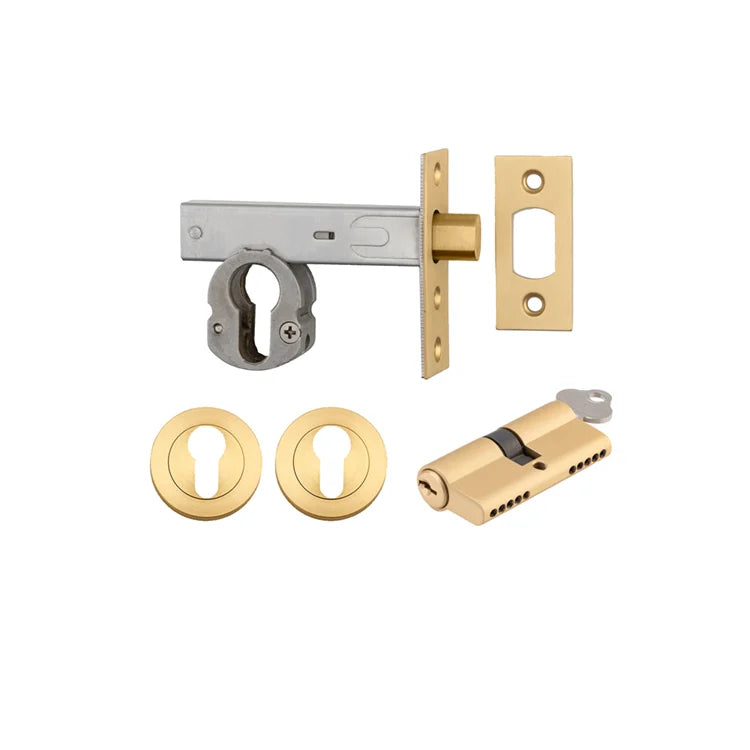 IVER Round Deadbolt Key/Key - Multiple Finishes