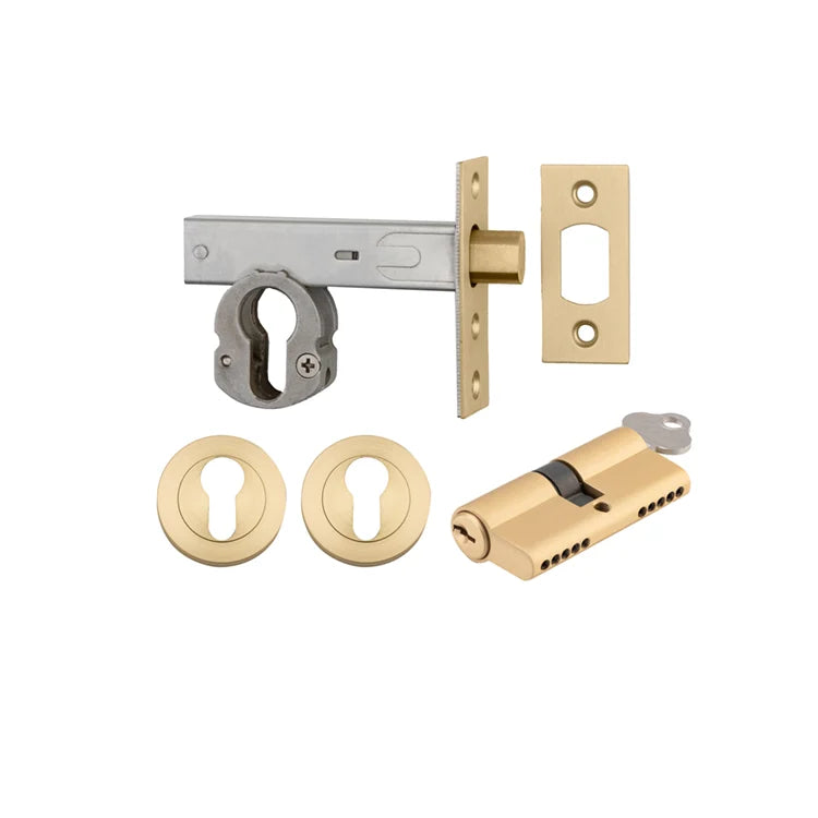 IVER Round Deadbolt Key/Key - Multiple Finishes