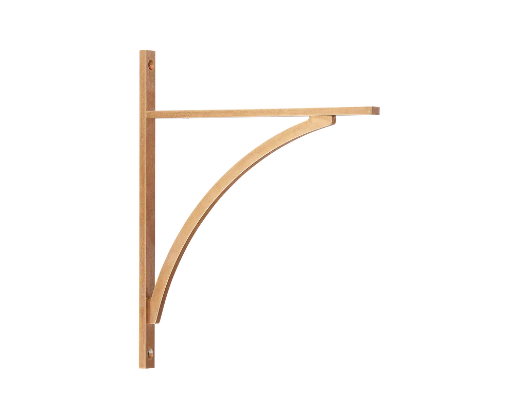 Stirchley Brass Shelf Bracket By Armac Martin