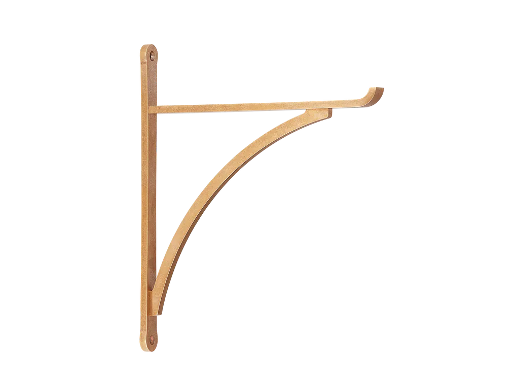 Harborne Brass Shelf Bracket By Armac Martin