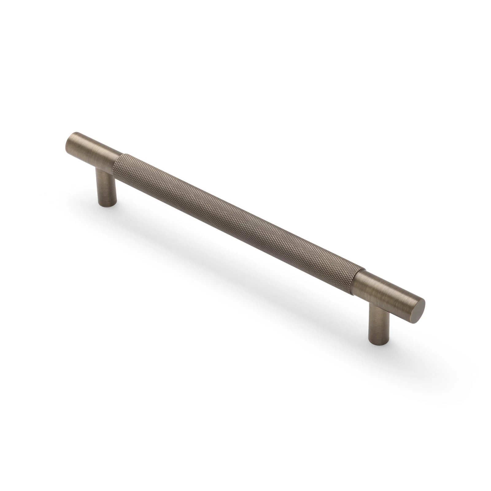 Aged Brass Knurled Appliance/Door Pull - Charmian - Manovella