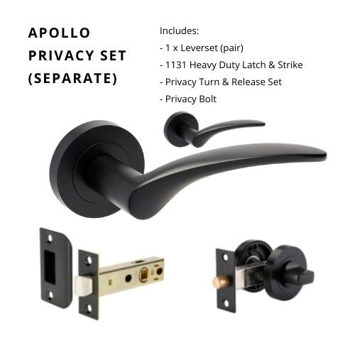 The Apollo Handle By Zanda - Matt Black