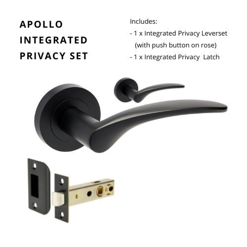 The Apollo Handle By Zanda - Matt Black