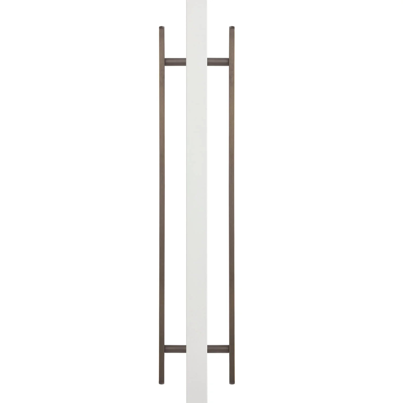 Aged Brass Oval Profile Back to Back Door Pull - Imogen - Manovella