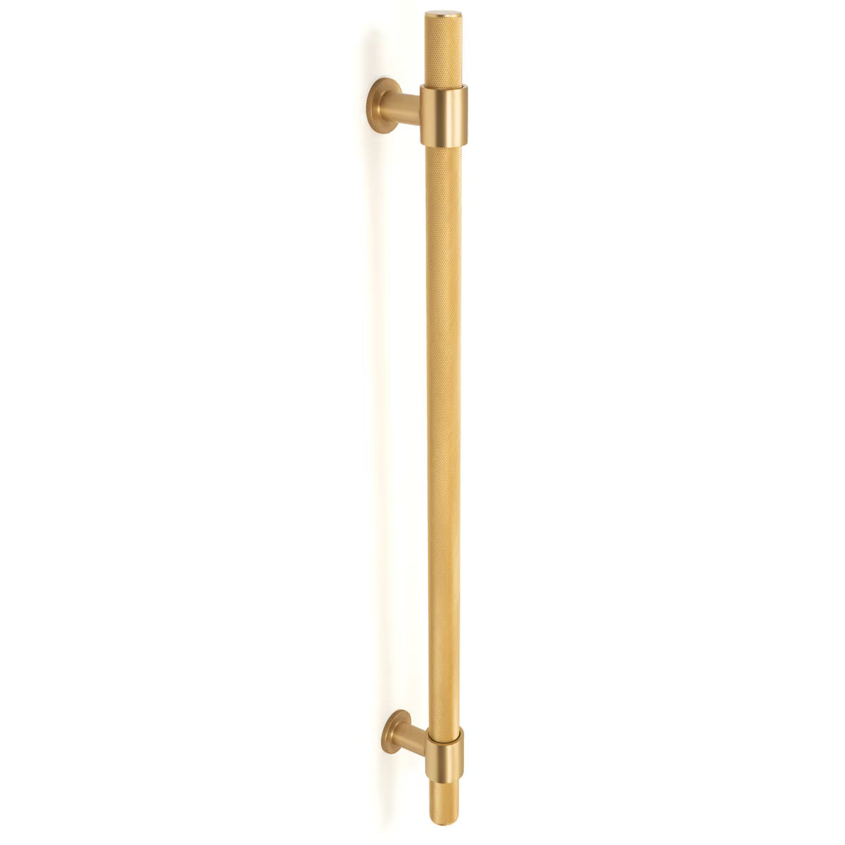 Momo Belgravia Knurled Entry Pull Handle (Single) – Solid Brass