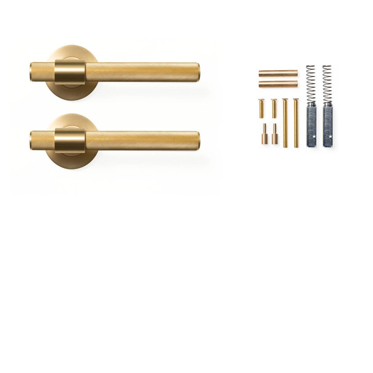 Momo Belgravia Knurled Lever – Solid Brass