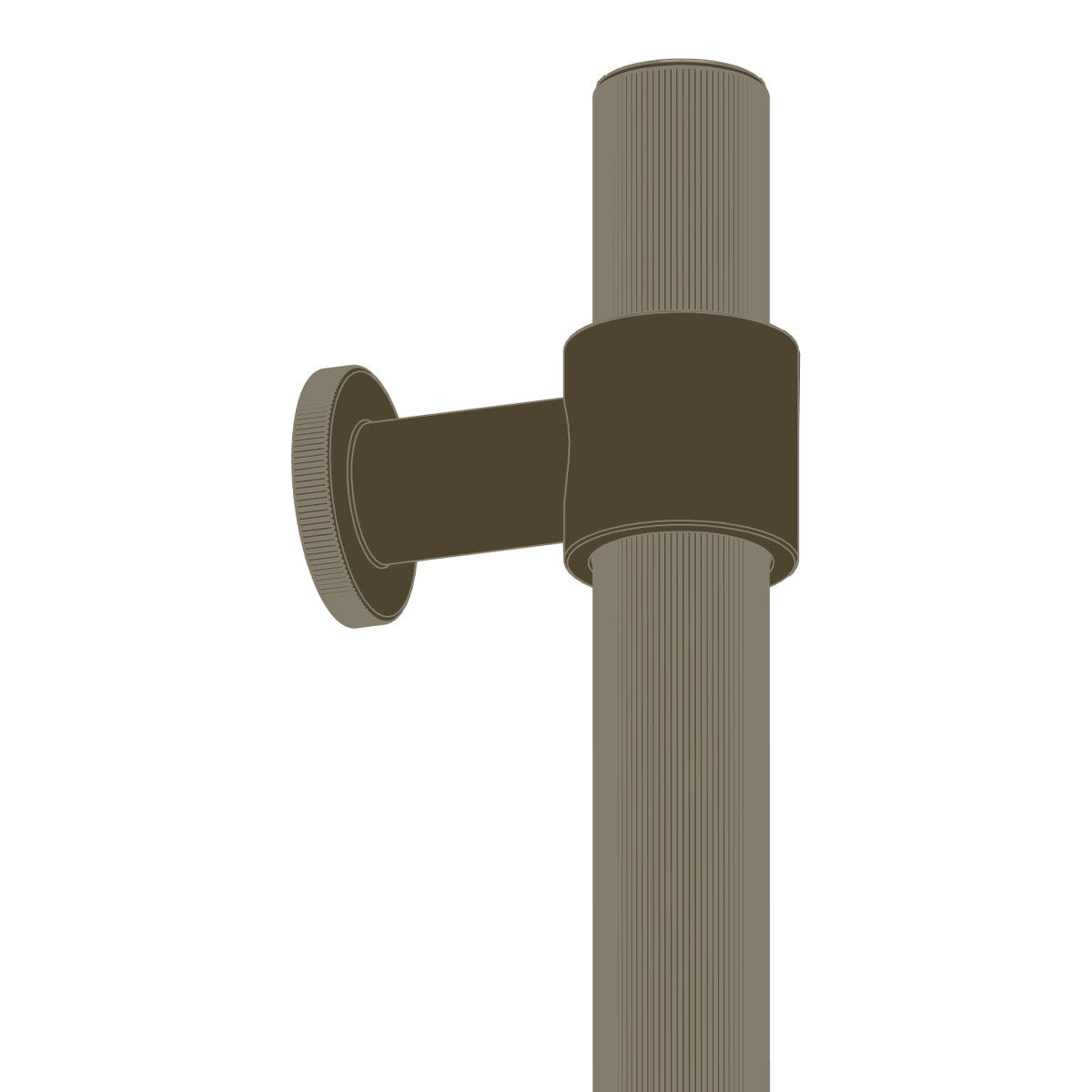 Momo Belgravia Lined Entry Pull Handle (Single) – Solid Brass