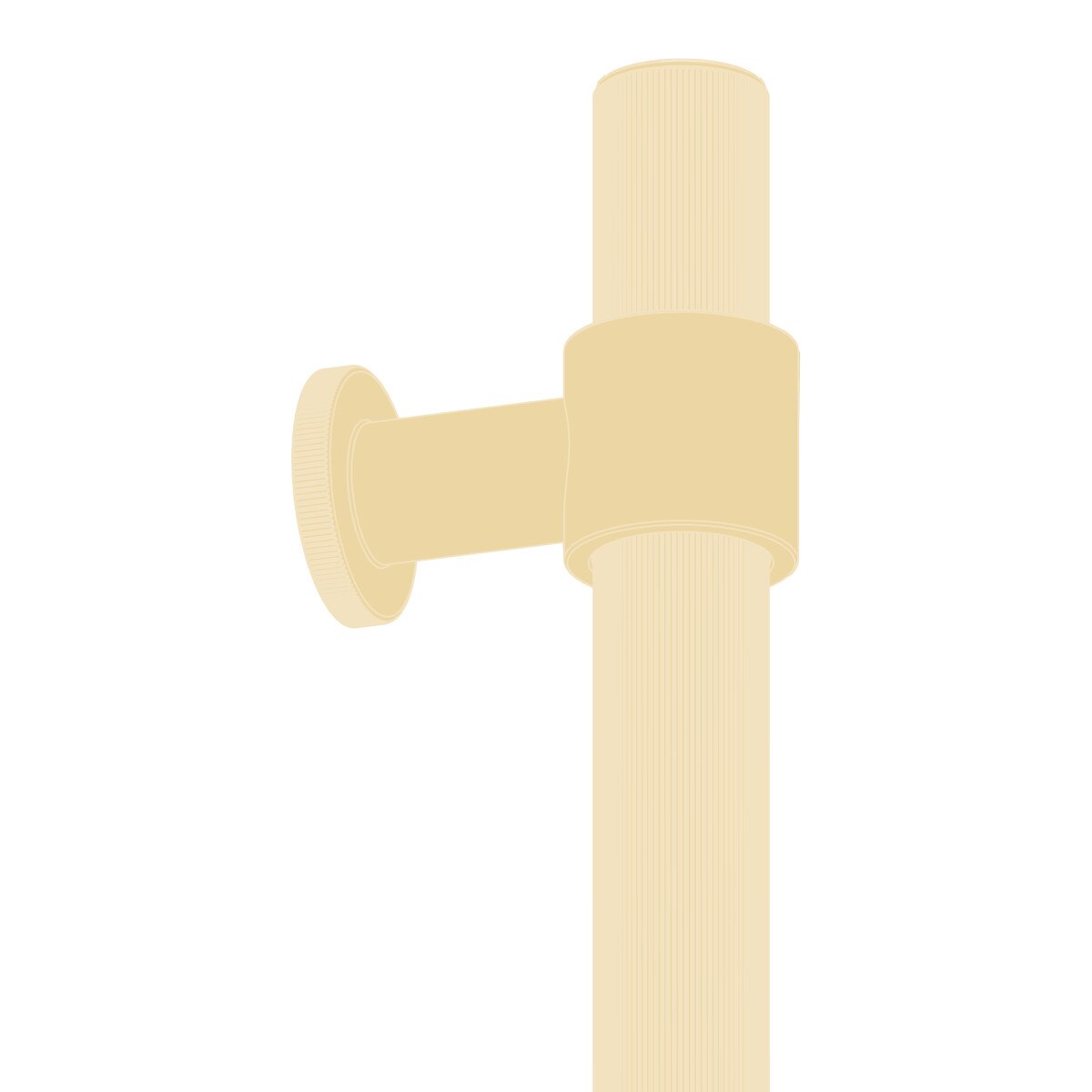 Momo Belgravia Lined Entry Pull Handle (Single) – Solid Brass