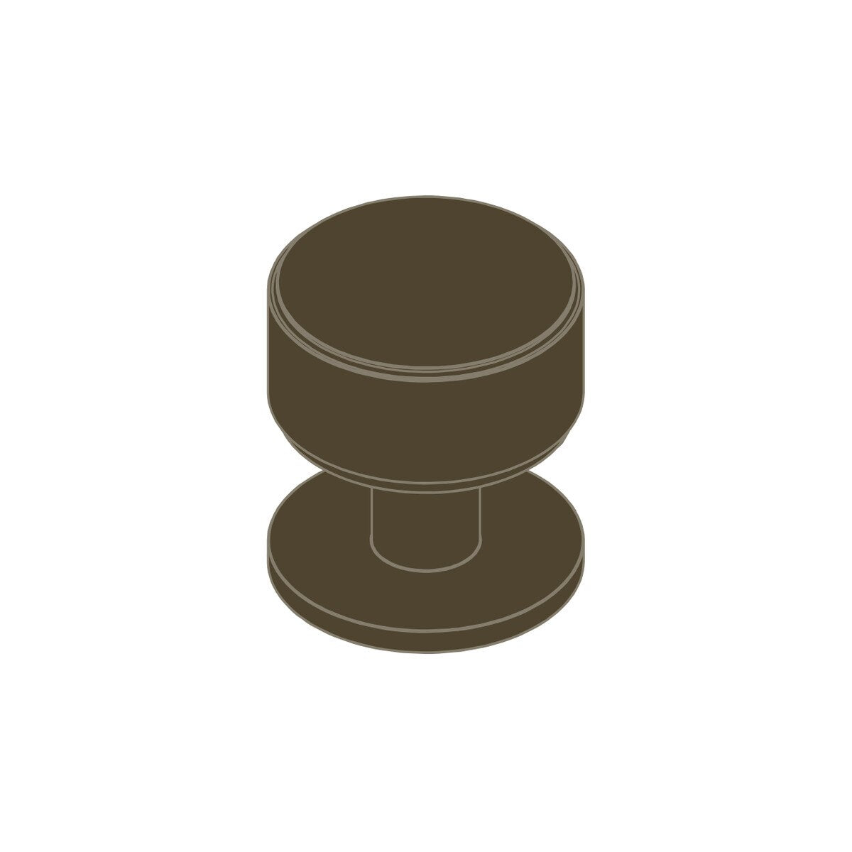The Belgravia Plain Round Knob By Momo