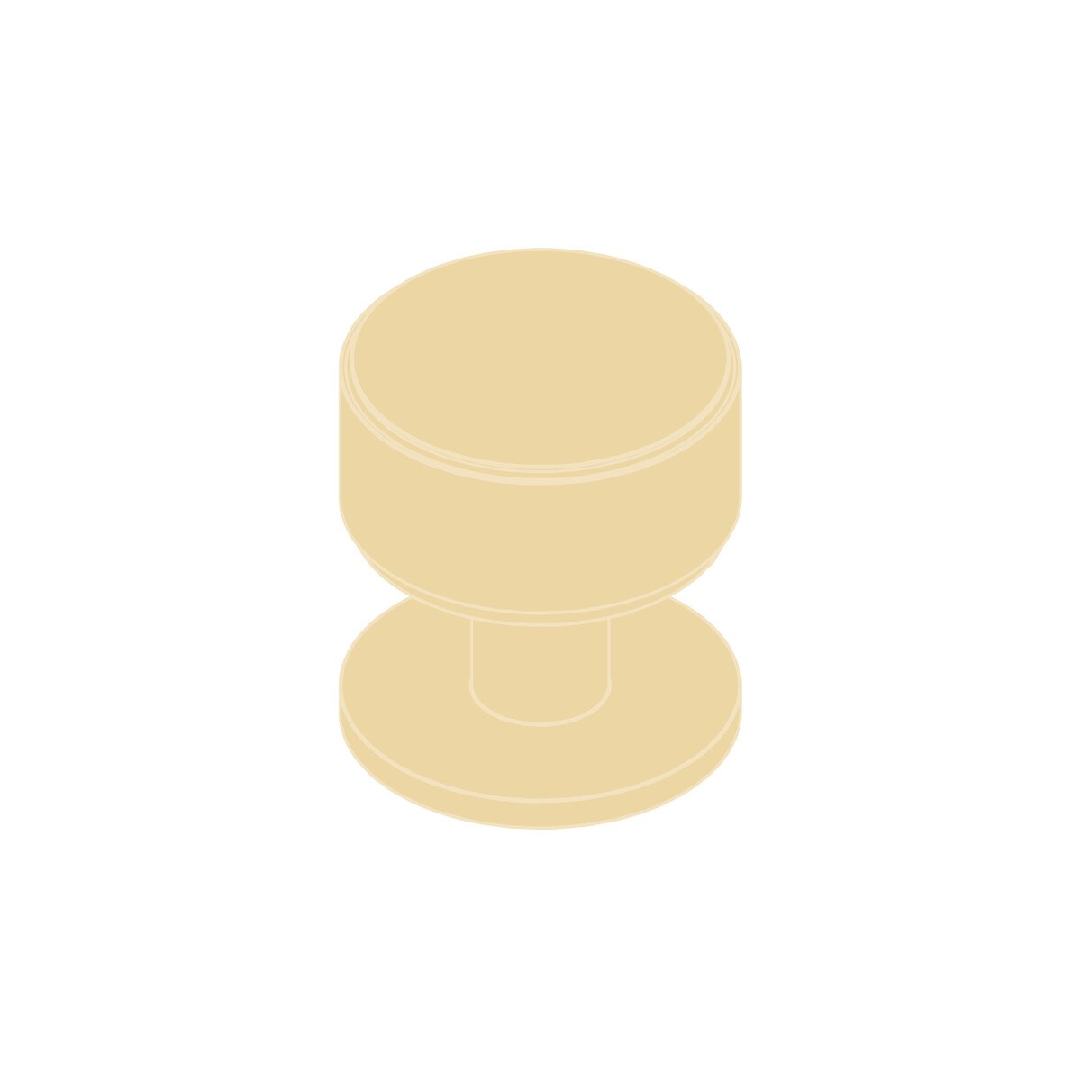 The Belgravia Plain Round Knob By Momo