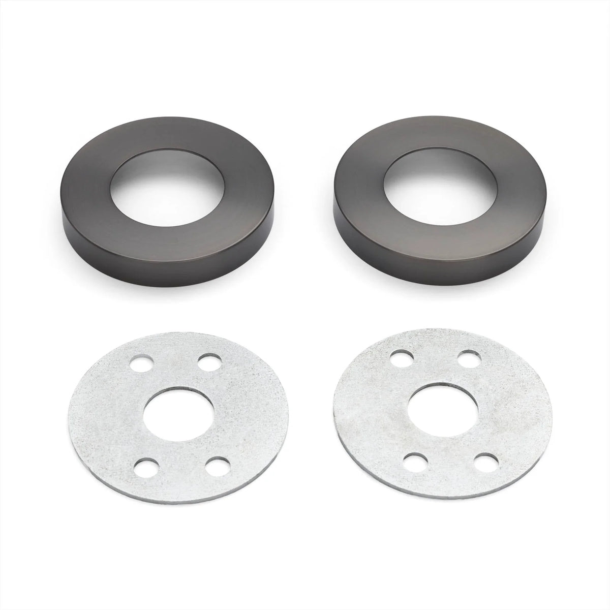 Gunmetal Large Rose Adaptor Kit - 65mm Diameter (Solid Brass) - Manovella
