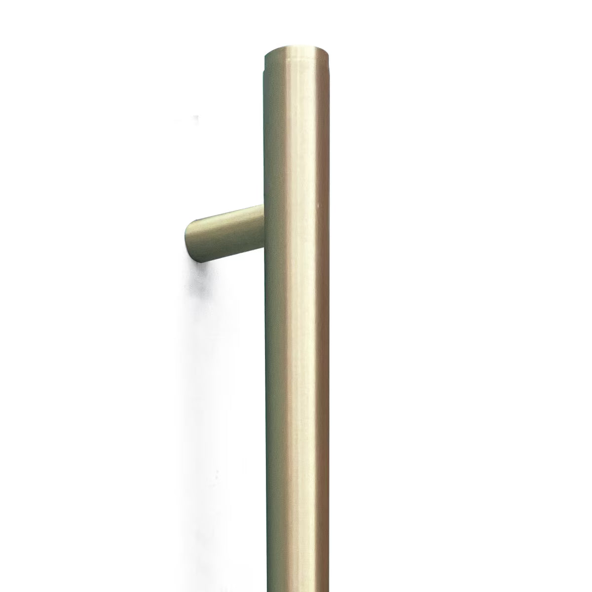 Momo Bellevue Plain Entry Pull Handle (Single) – Solid Brass