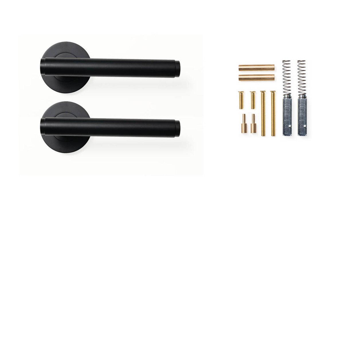 Momo Bellevue Plain - Solid Brass Handle Sets