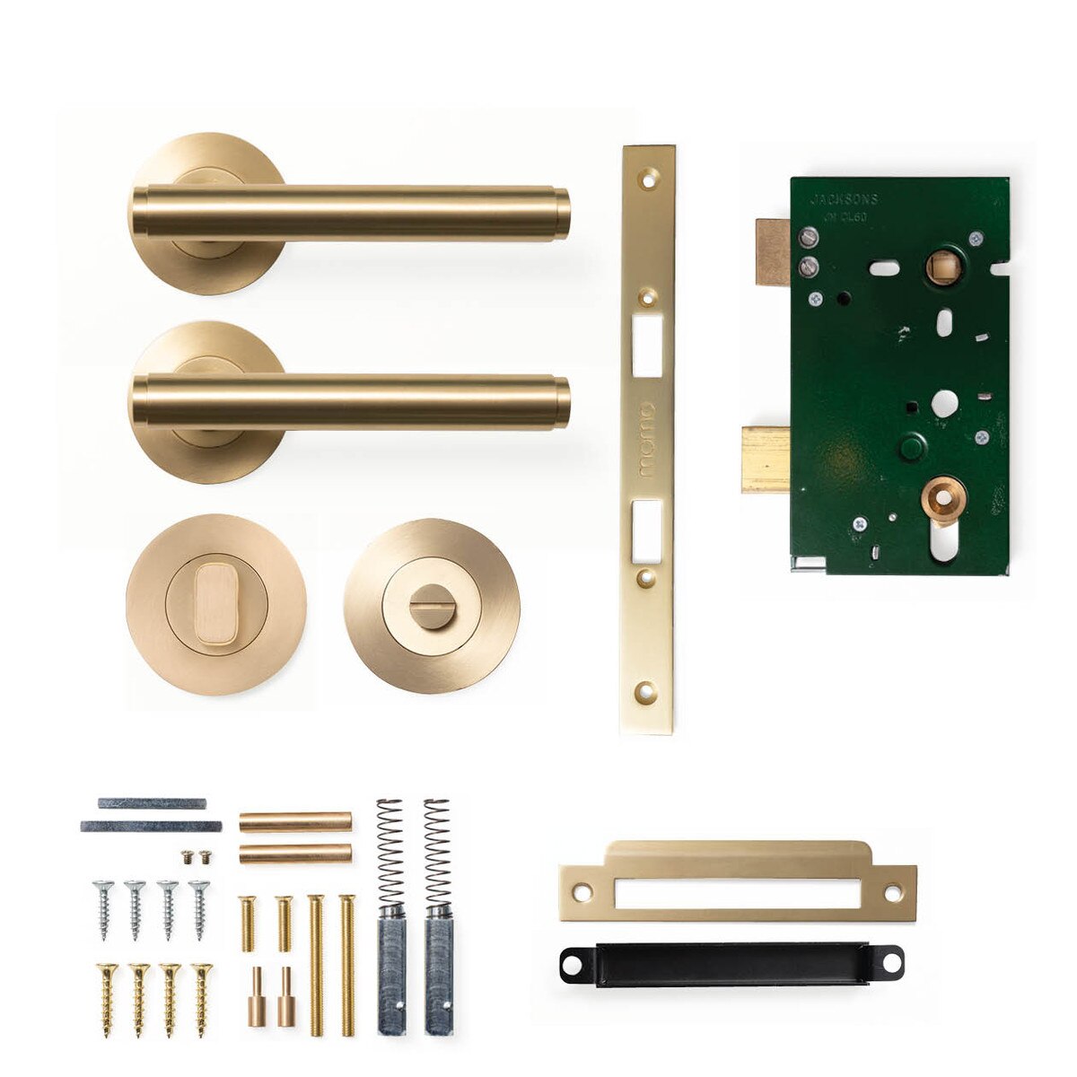 Momo Bellevue Plain - Solid Brass Handle Sets