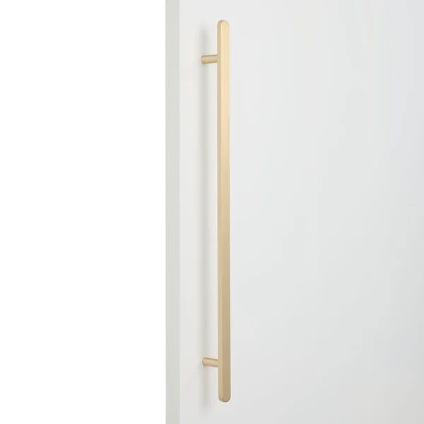 Brushed Brass Oval Profile Appliance/Door Pull - Imogen - Manovella