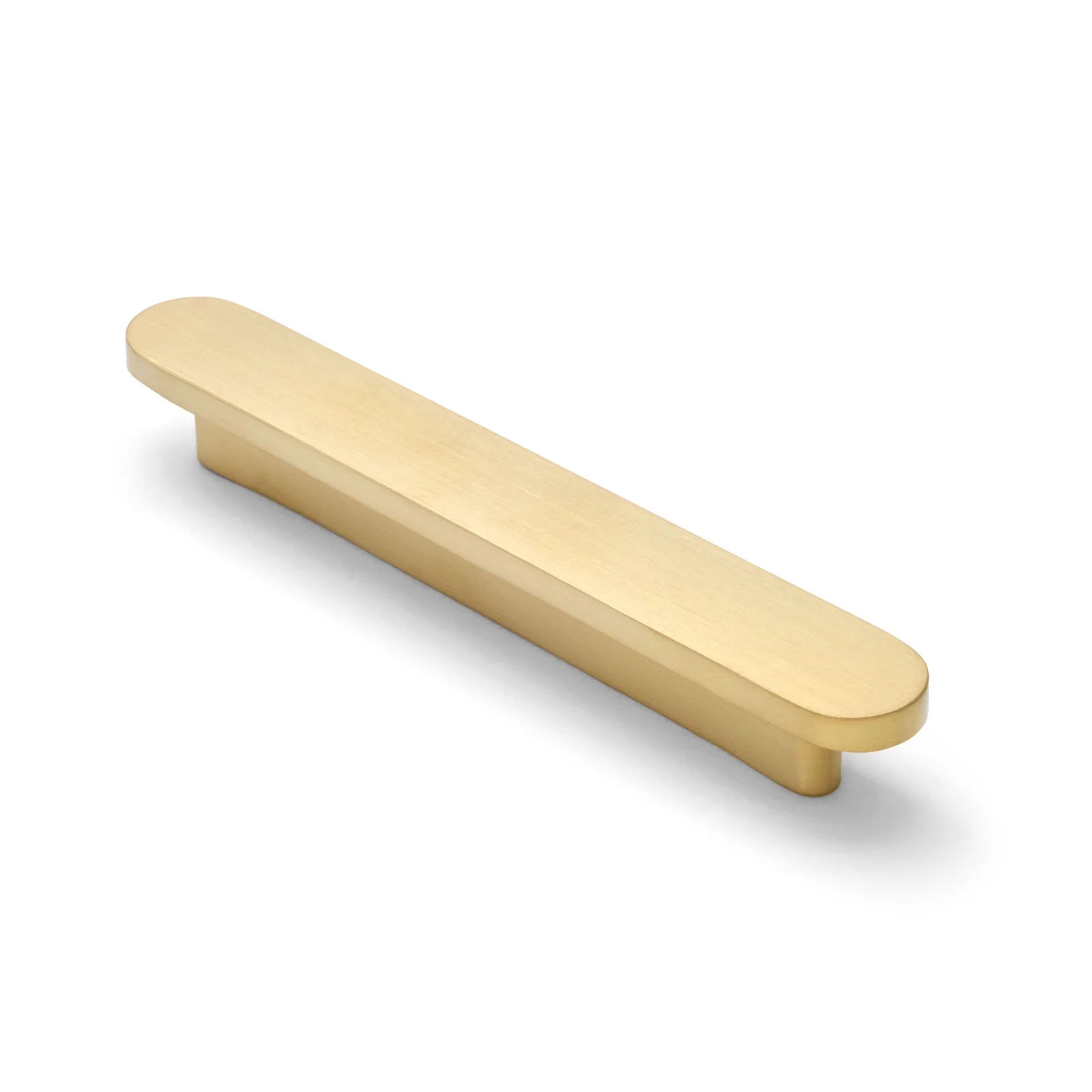 Brushed Brass PVD Oval Profile Cabinet Pull - Imogen - Manovella