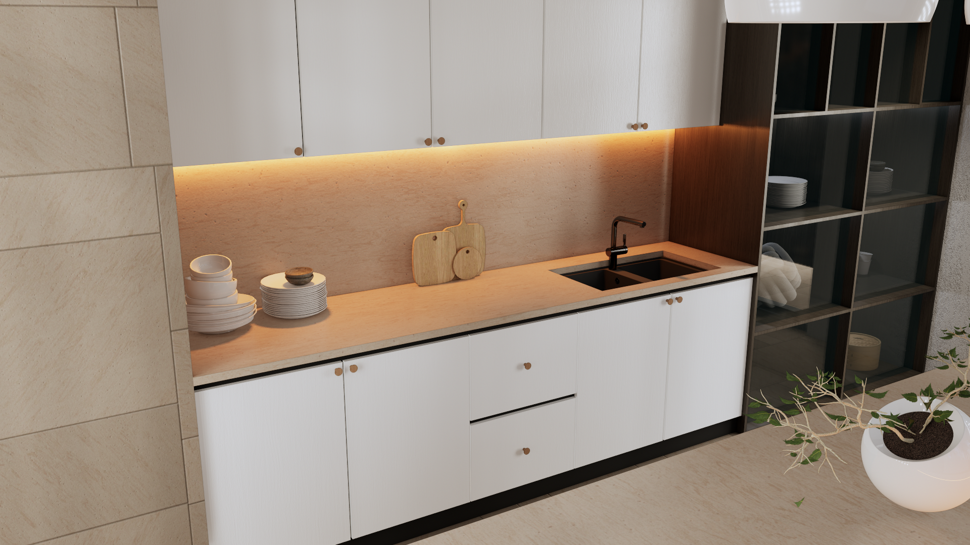 OK.3 Knob - Oak - Ookami.Studio