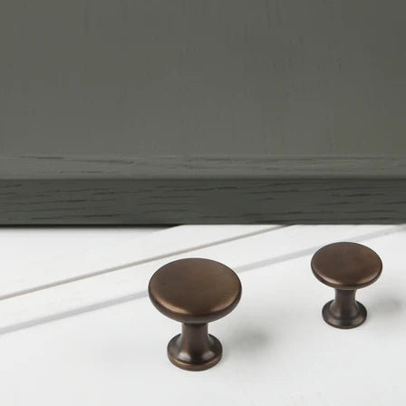 Ascot Knob - Antique Bronze By Hepburn