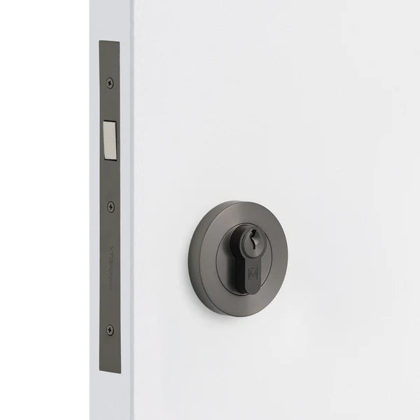 Gunmetal Sliding Door Lock Kit - Manovella