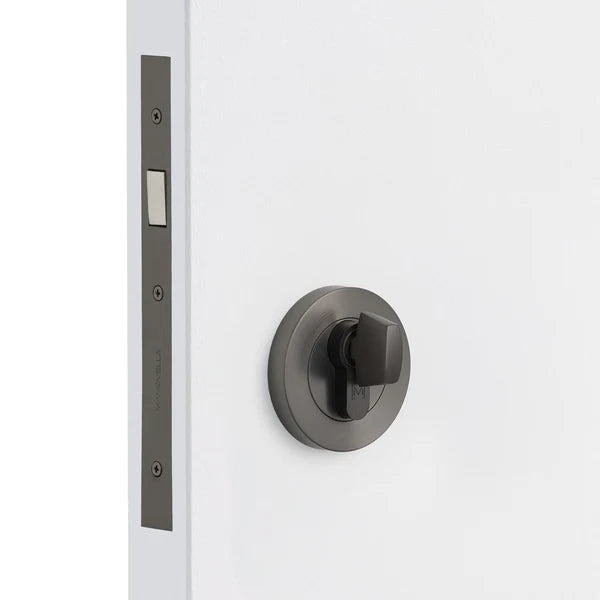 Gunmetal Sliding Door Lock Kit - Manovella