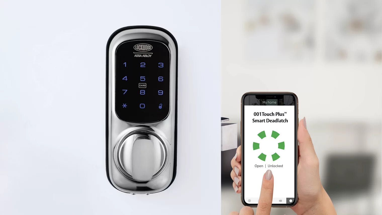 Lockwood 001Touch Plus™ Smart Deadlatch