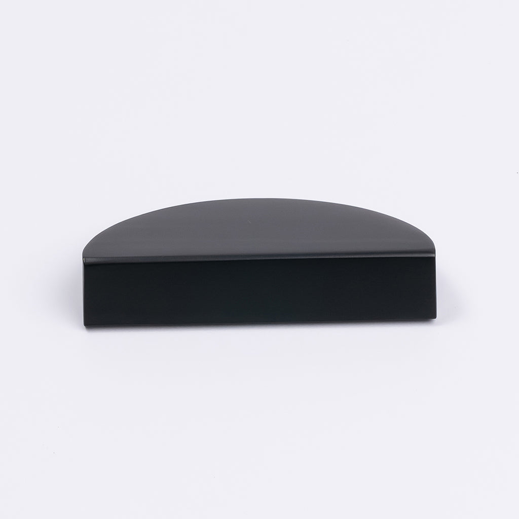 Matt Black Half Moon Cabinet Pull - Iris - Manovella