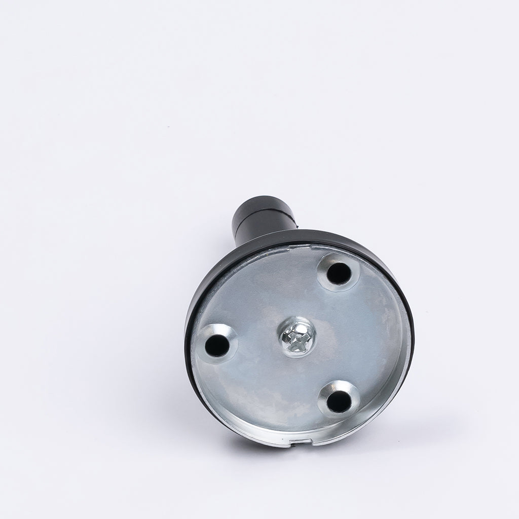 Matt Black Wall Mounted Straight Door Stop - Manovella