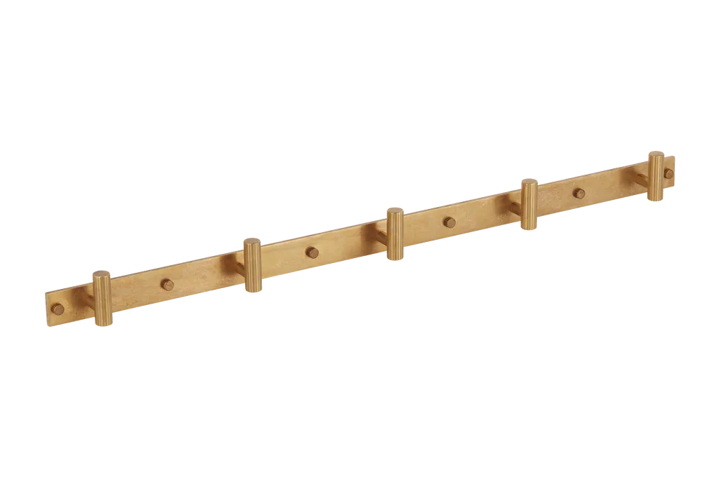 MIX Straight Knurled Wall Hook Rack By Armac Martin