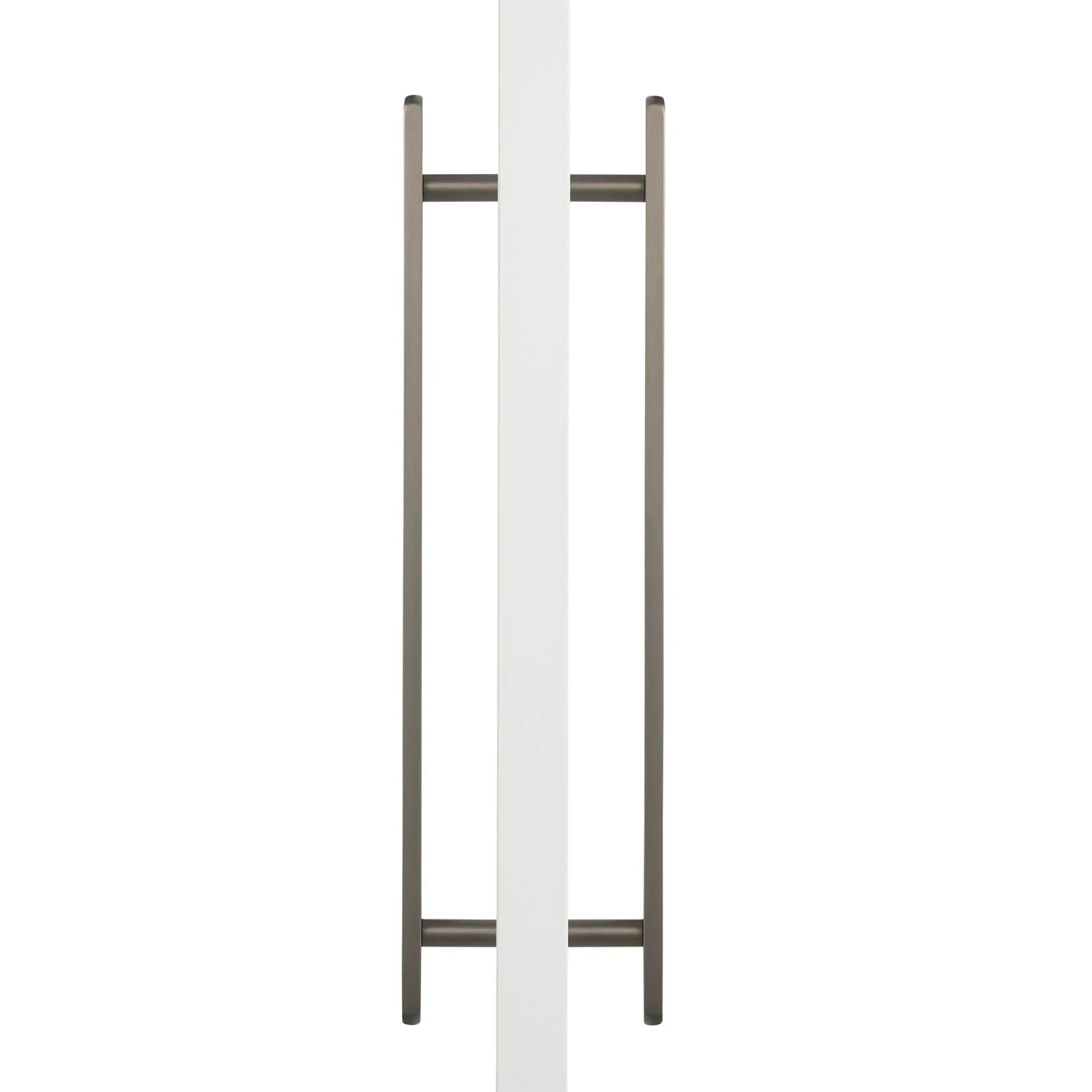 Gunmetal Oval Profile Back to Back Door Pull - Imogen - Manovella