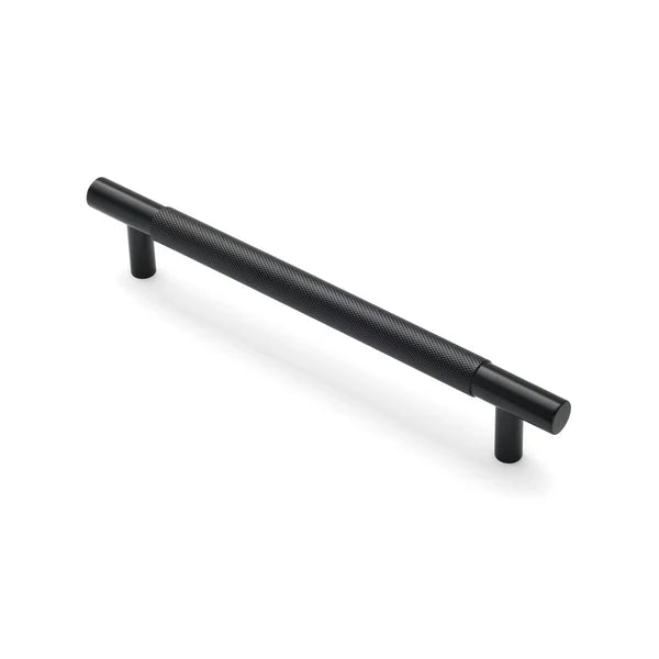 Matt Black Knurled Appliance/Door Pull - Charmian - Manovella