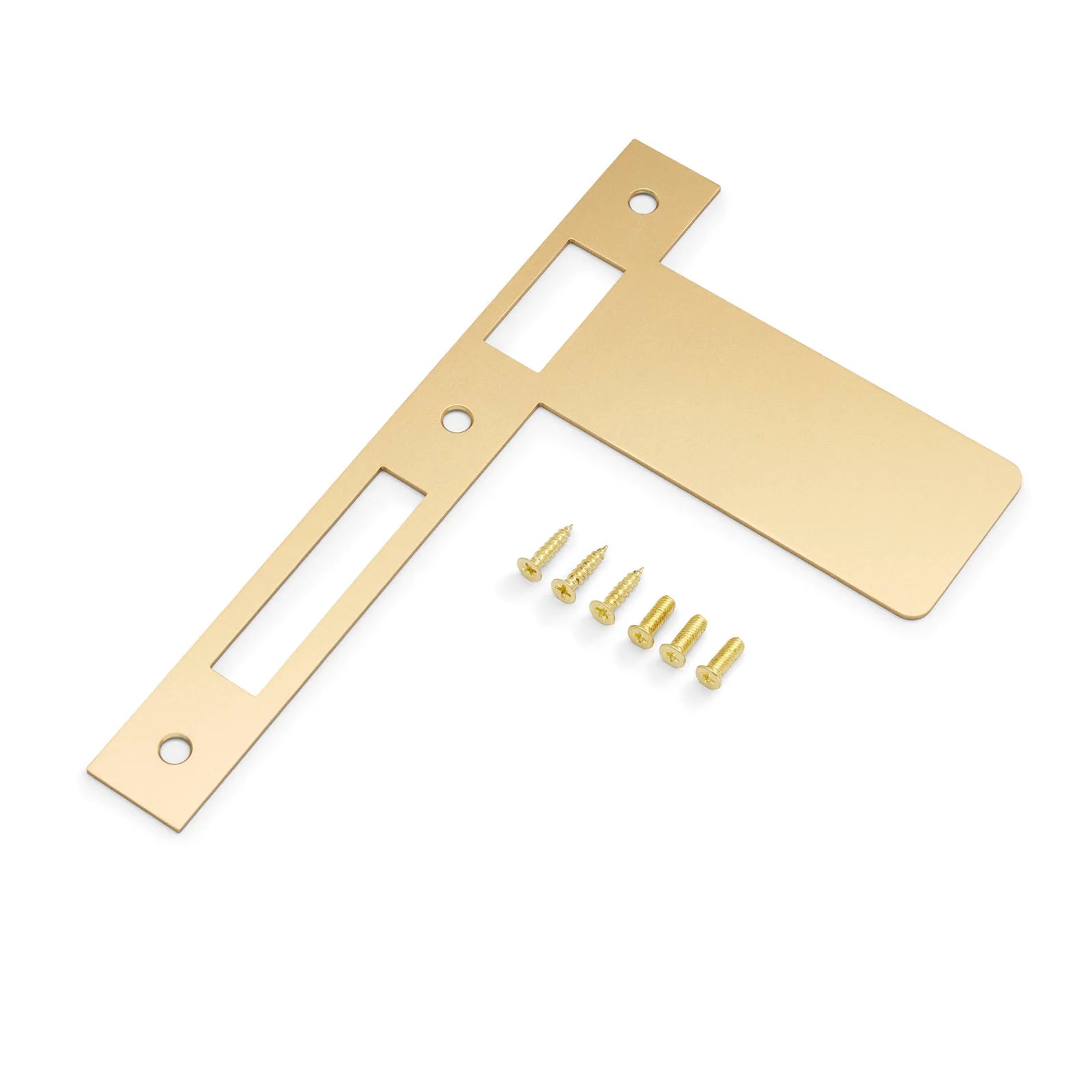 Extended 120mm Strike Plate to suit 85mm Euro Mortice Lock - Manovella