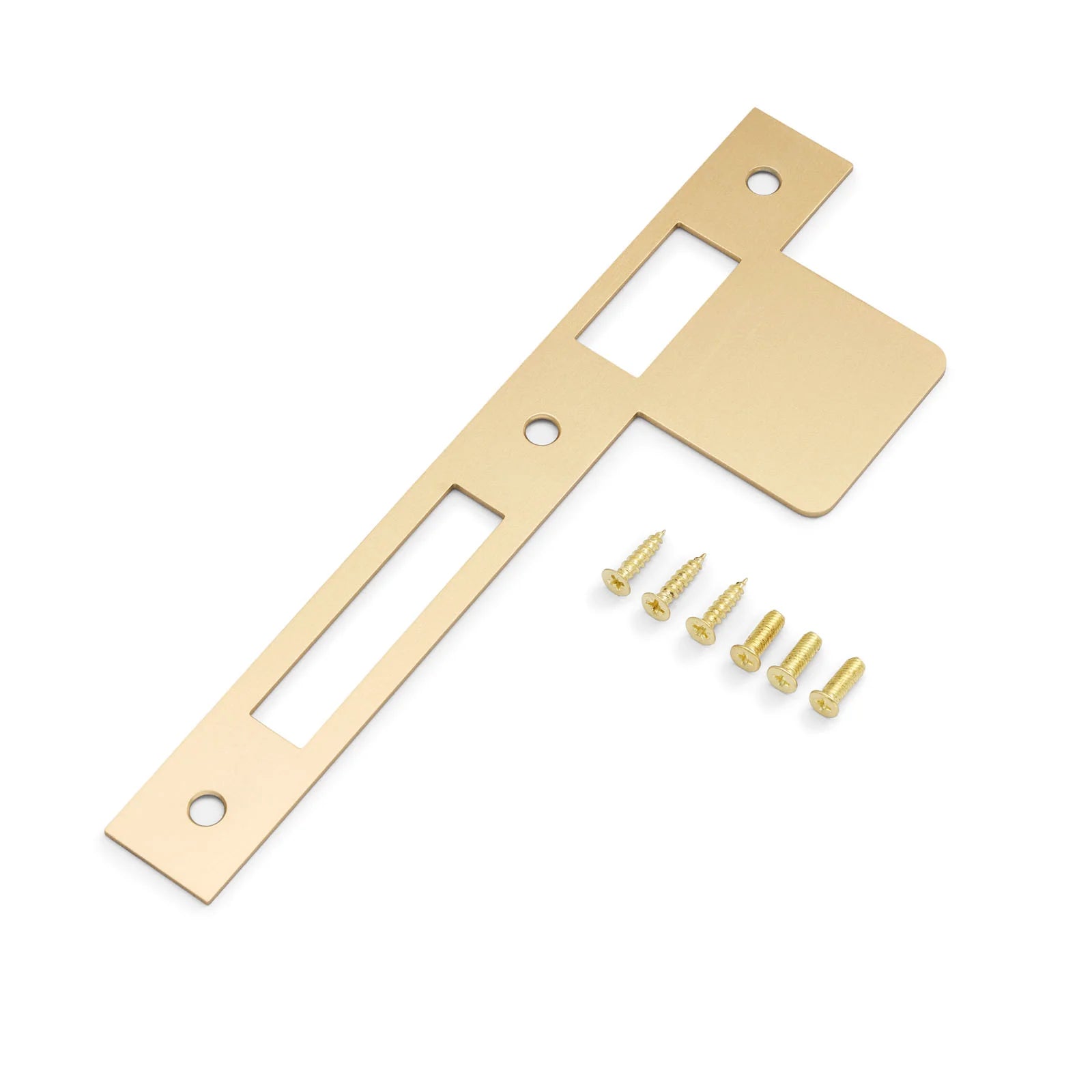 Extended 65mm Strike Plate to suit 85mm Euro Mortice Lock - Manovella