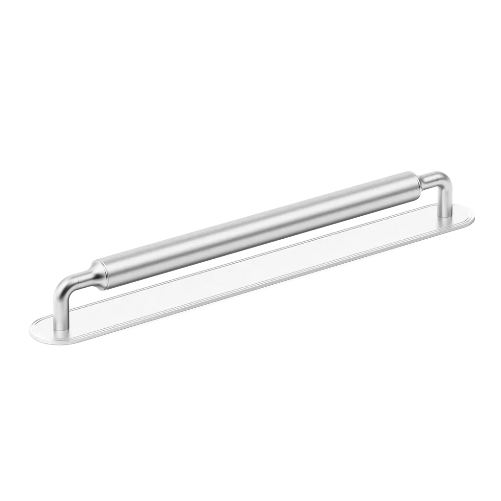 Barwick Plain Appliance Pull with Backplate By Armac Martin