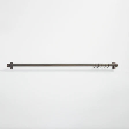 Hanging Rail - 900mm Antique Bronze By Hepburn