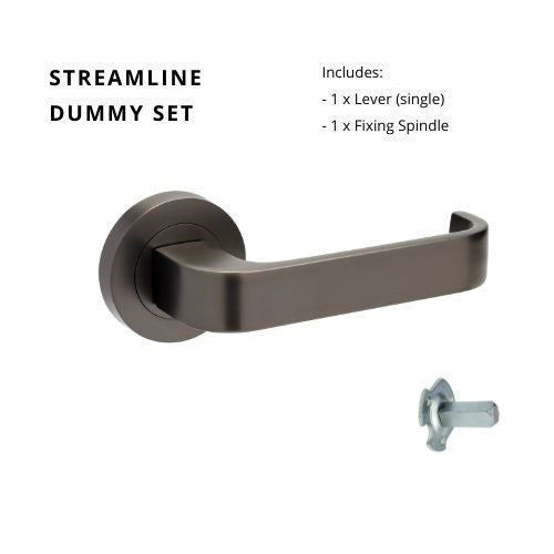 The Streamline Handle By Zanda - Graphite Nickel