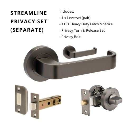 The Streamline Handle By Zanda - Graphite Nickel