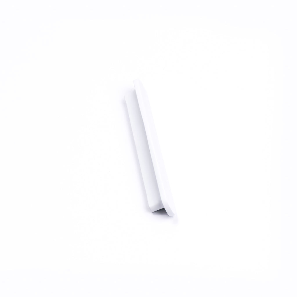 White Oval Profile Cabinet Pull - Imogen - Manovella