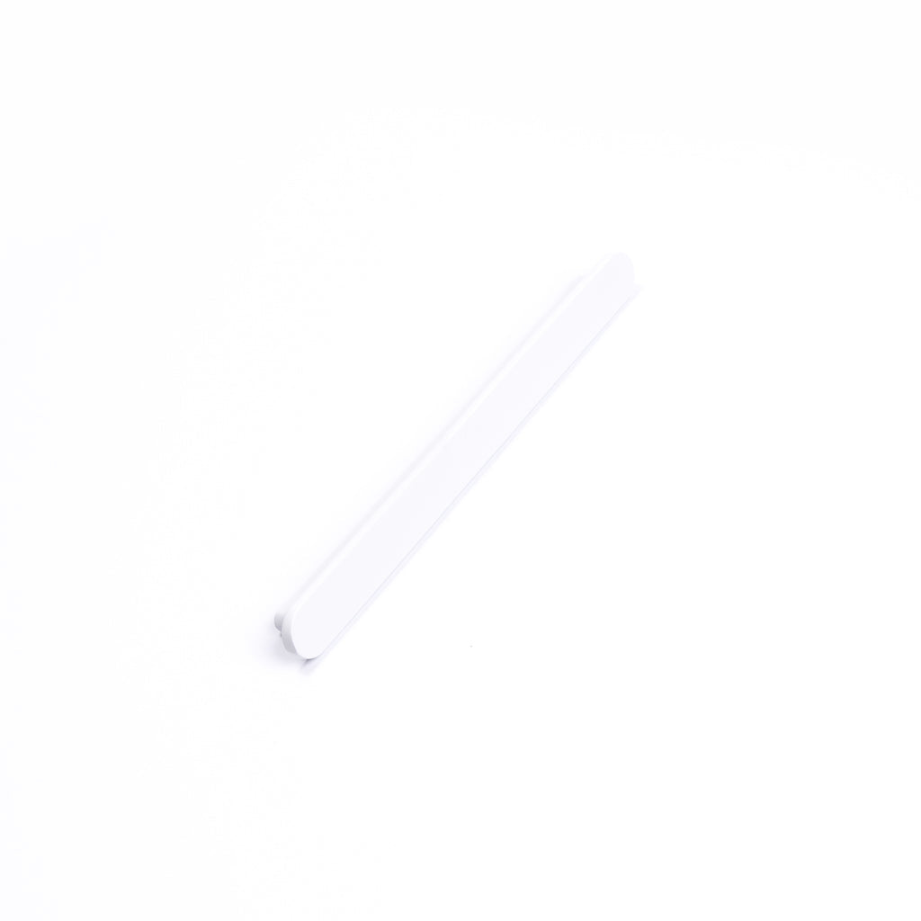 White Oval Profile Cabinet Pull - Imogen - Manovella