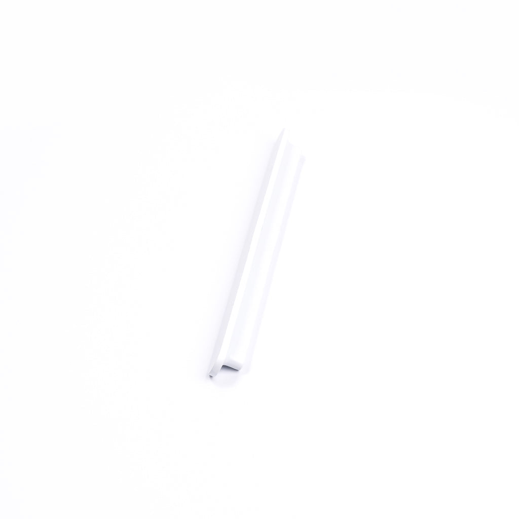 White Oval Profile Cabinet Pull - Imogen - Manovella