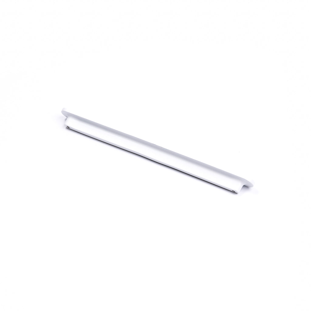 White Oval Profile Cabinet Pull - Imogen - Manovella