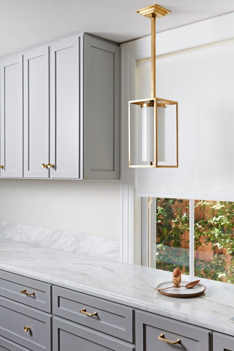 Atticus Knob - Burnished Brass By Hepburn - Entry - Point - AKBB - Hepburn Hardware