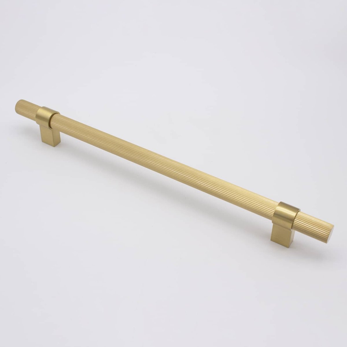 Brushed Brass Fluted Pull - Cassandra - Manovella - Entry - Point - CABCAS290BB - Manovella